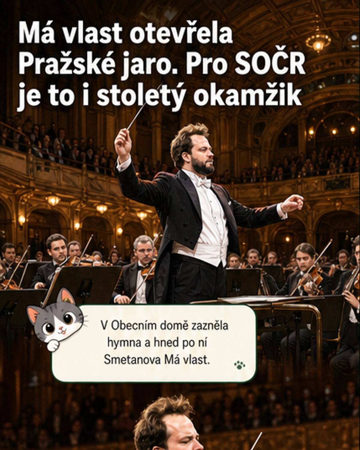 Smetanova Má vlast otevřela Pražské jaro