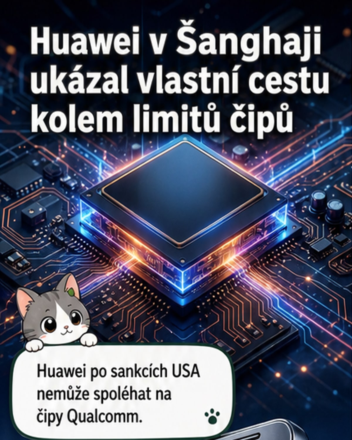 Huawei překonal limity čipů novým zákonem
