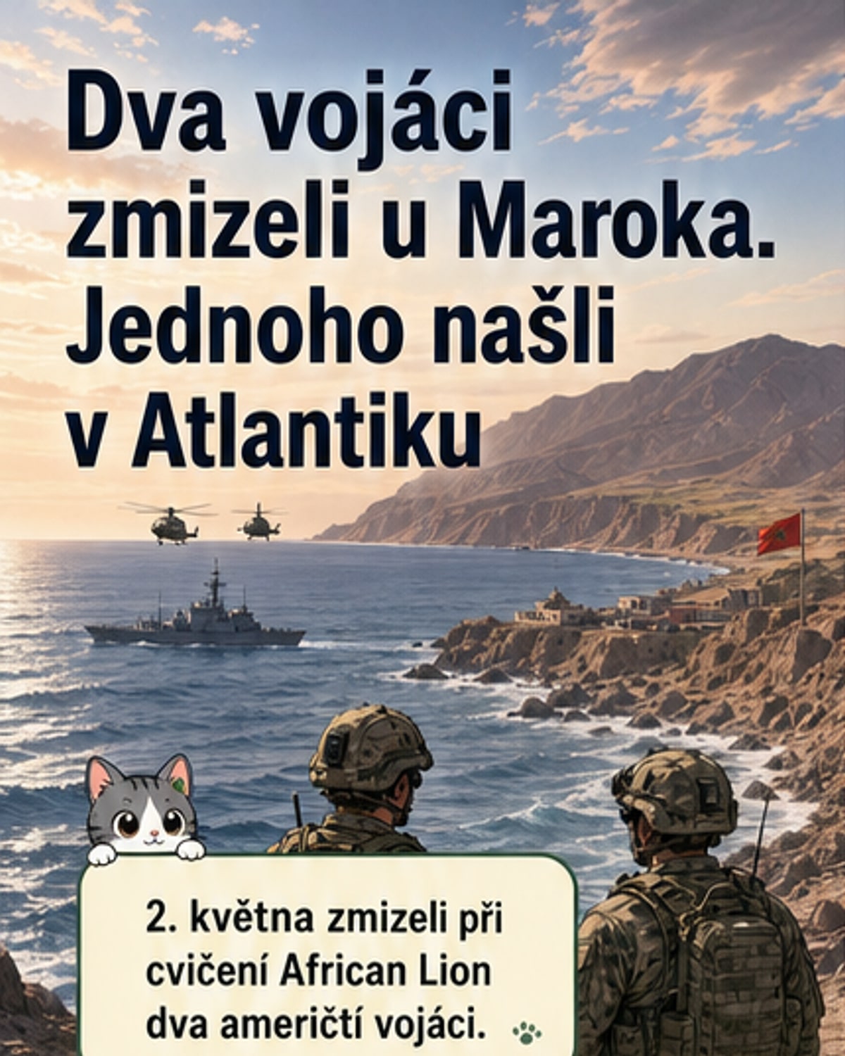 Ztráta u Maroka: jeden mrtvý