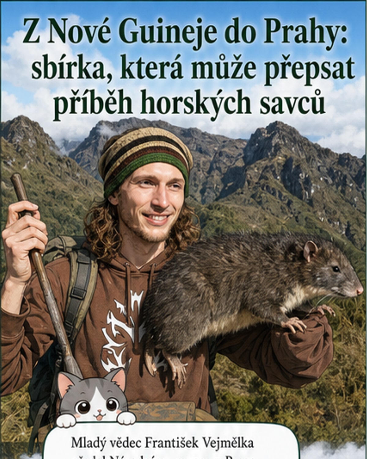 Český vědec předal unikátní sbírku ze Severní Nové Guineje