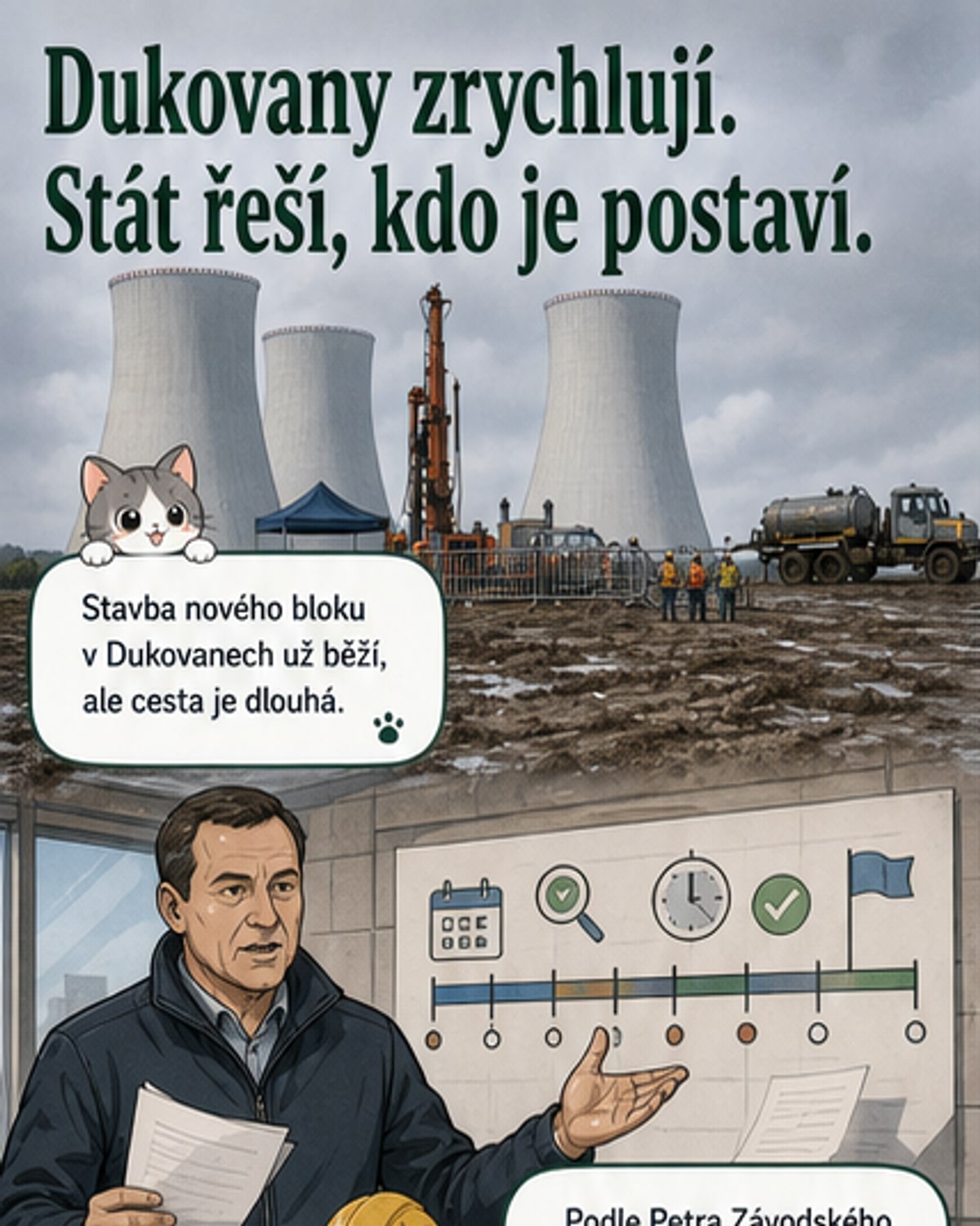 Stát chystá migrační plán kvůli Dukovanům