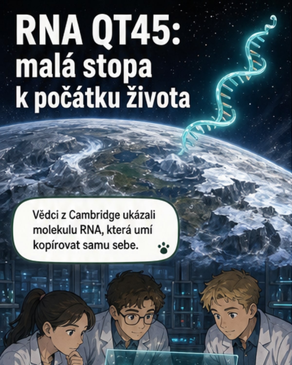 RNA, která se sama kopíruje