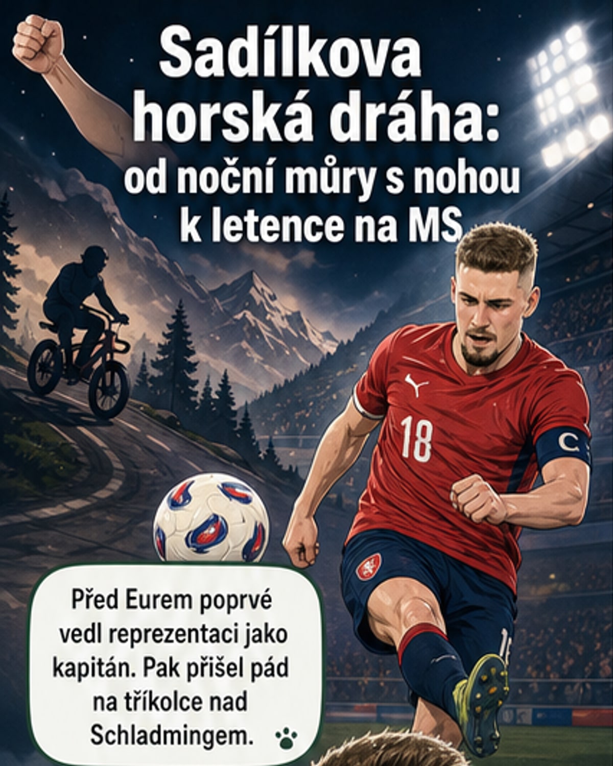 Horská dráha, operace, penalty – a postup na MS