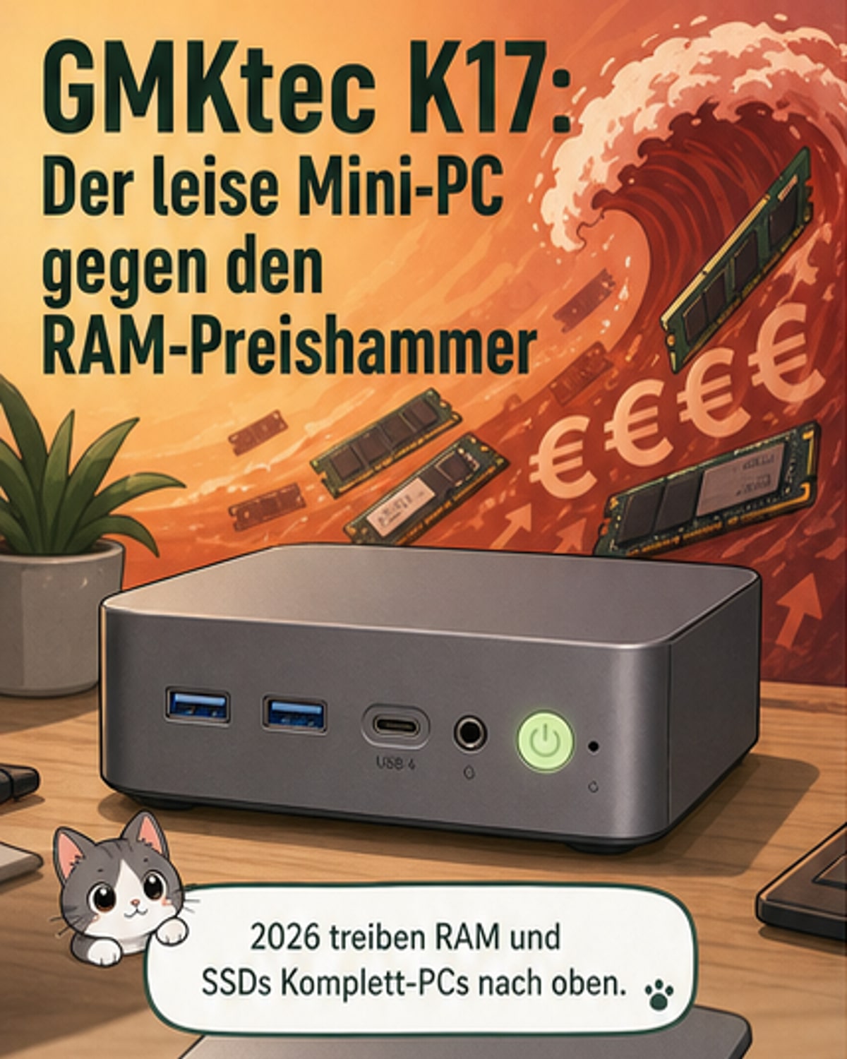 Mini-PC mit Intel Lunar Lake: Leise, sparsam, günstig