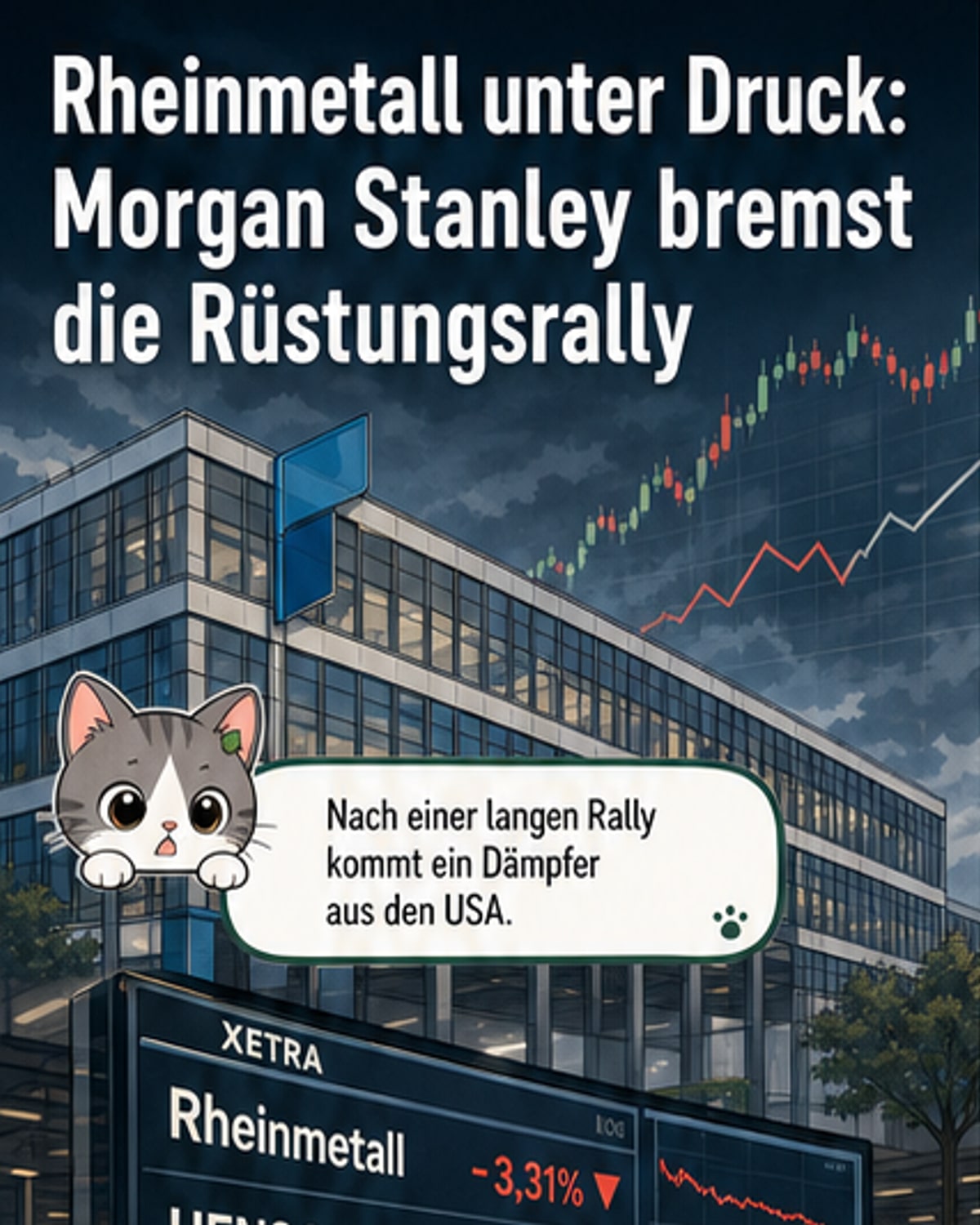 Rüstungsaktien unter Druck