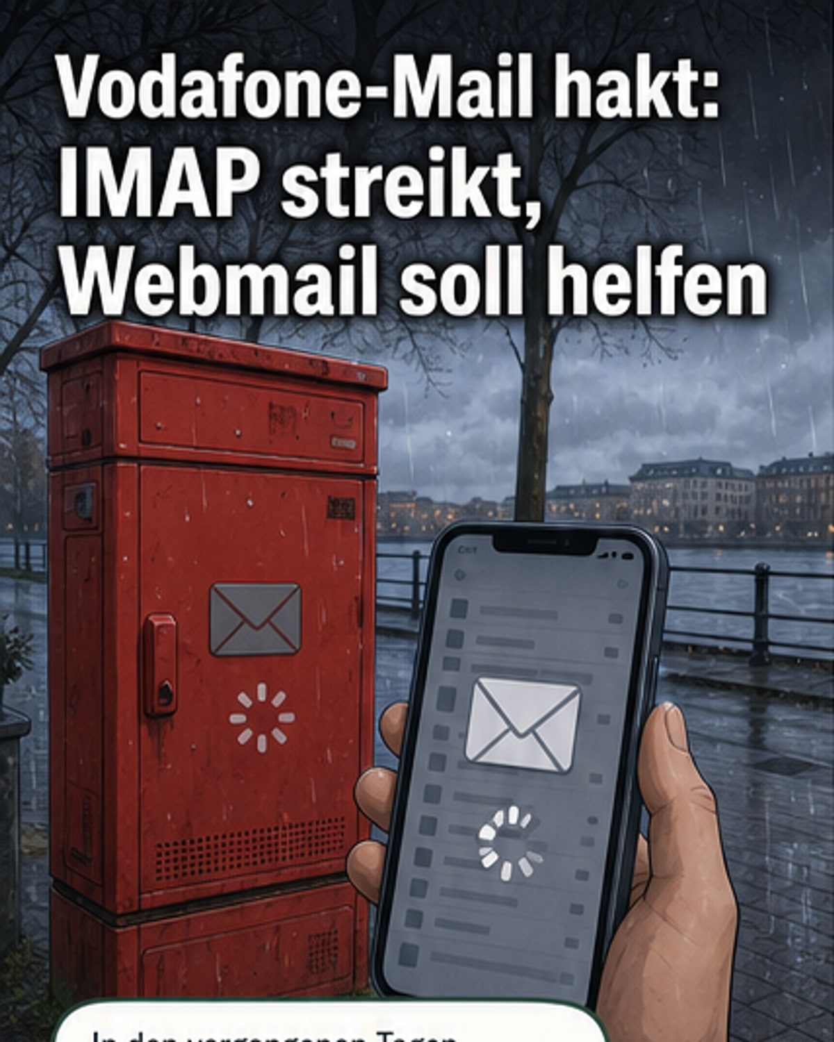 Vodafone-Mail: Störungen bei IMAP-Nutzung