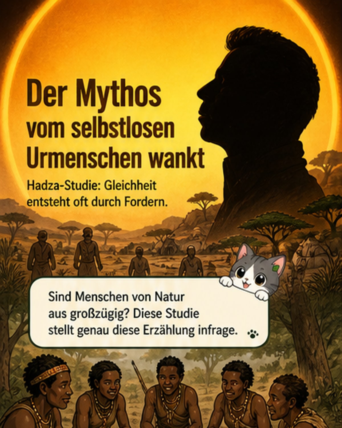 Nehmen stärker als Teilen