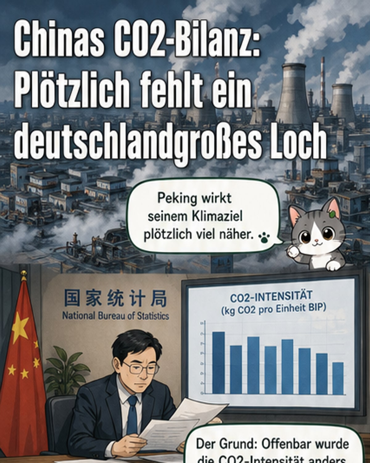 Ein Loch in Chinas Klimarechnung