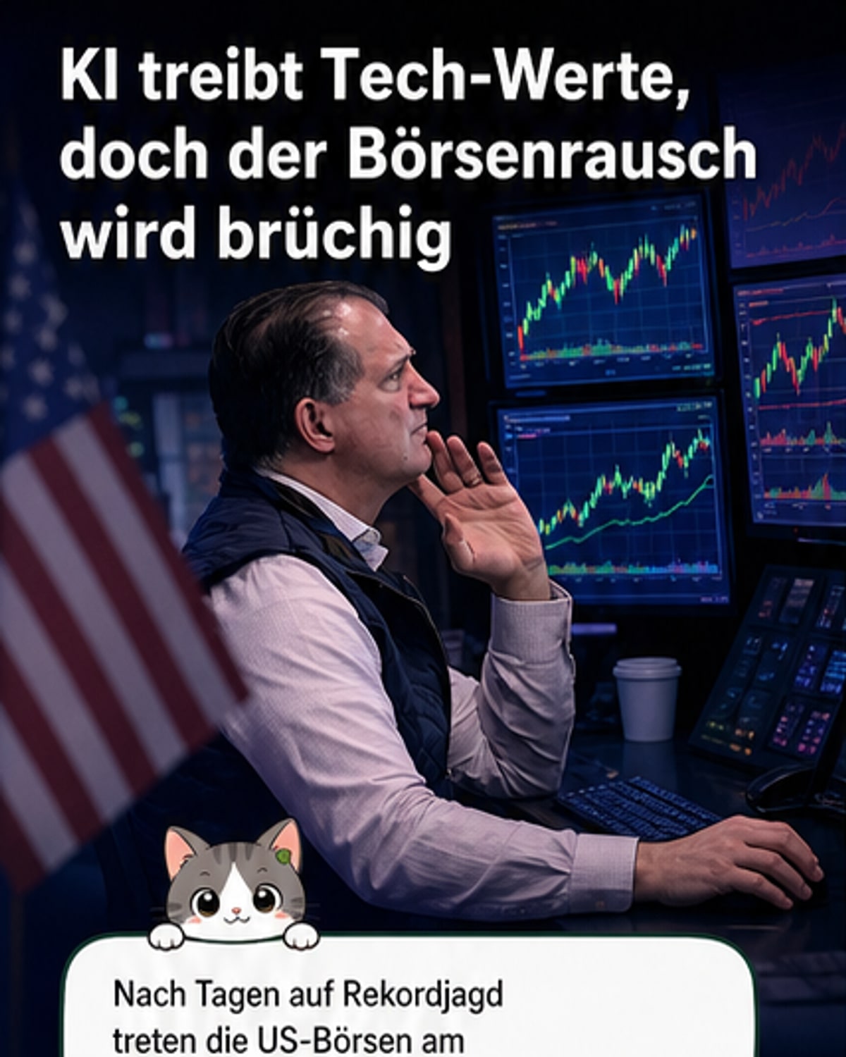 KI-Welle treibt Tech-Aktien