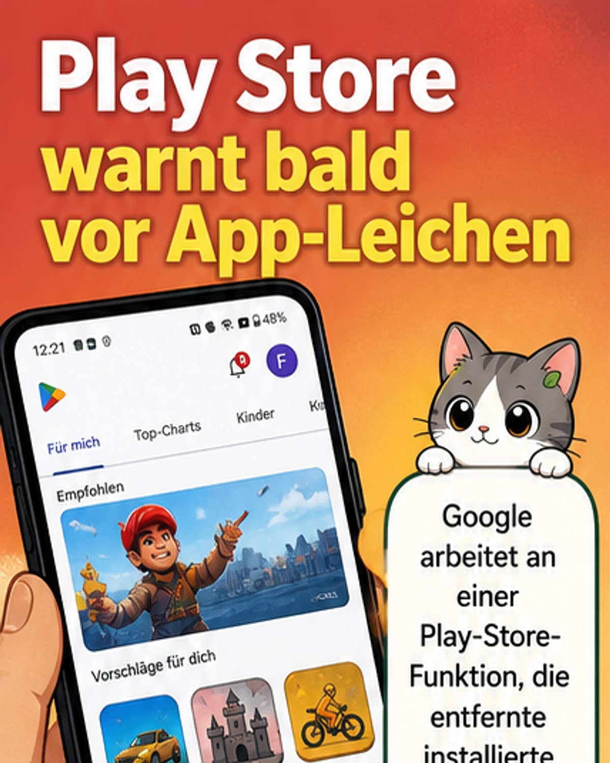 Google warnt bald vor veralteten Apps