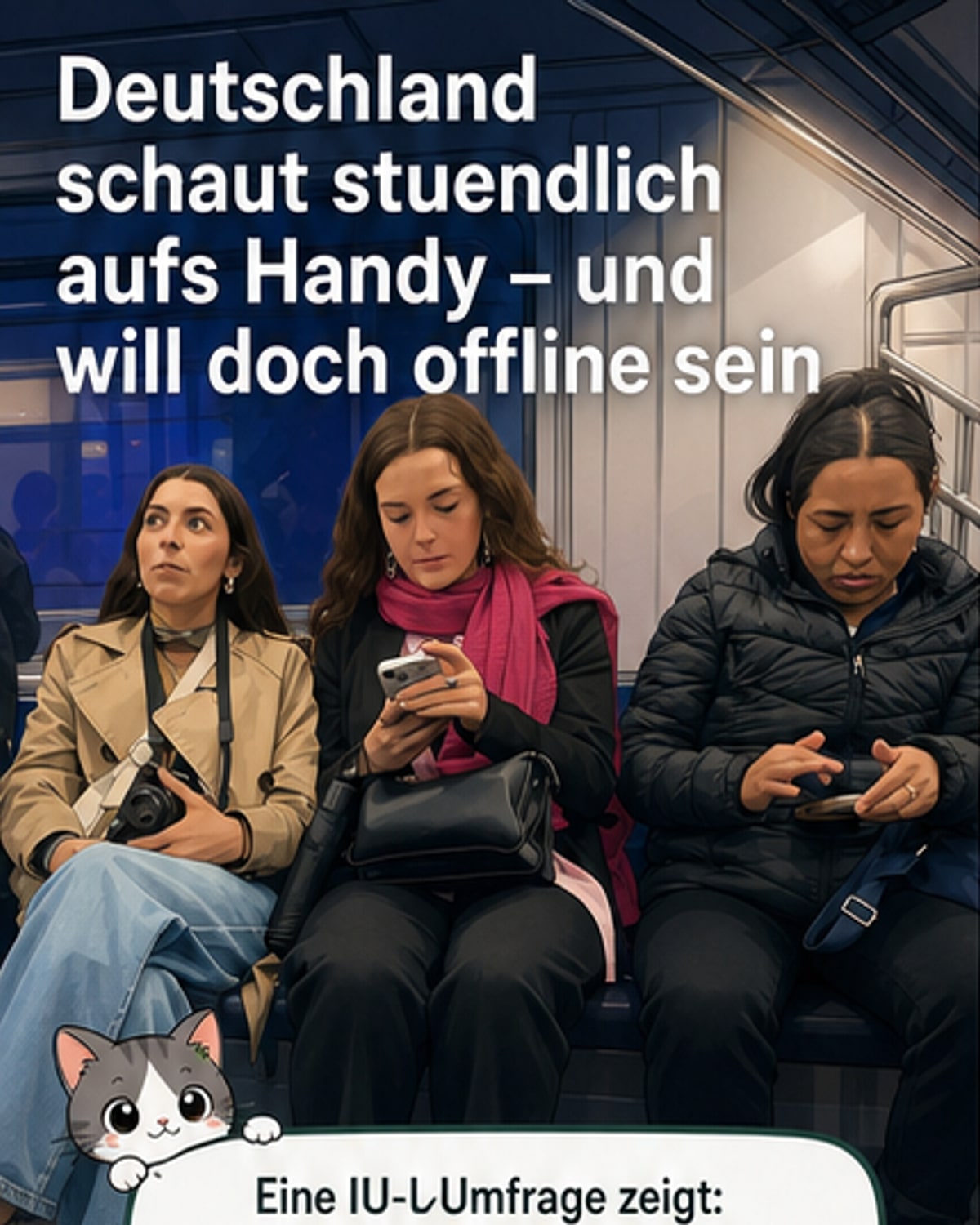 81 Prozent schauen stündlich aufs Handy