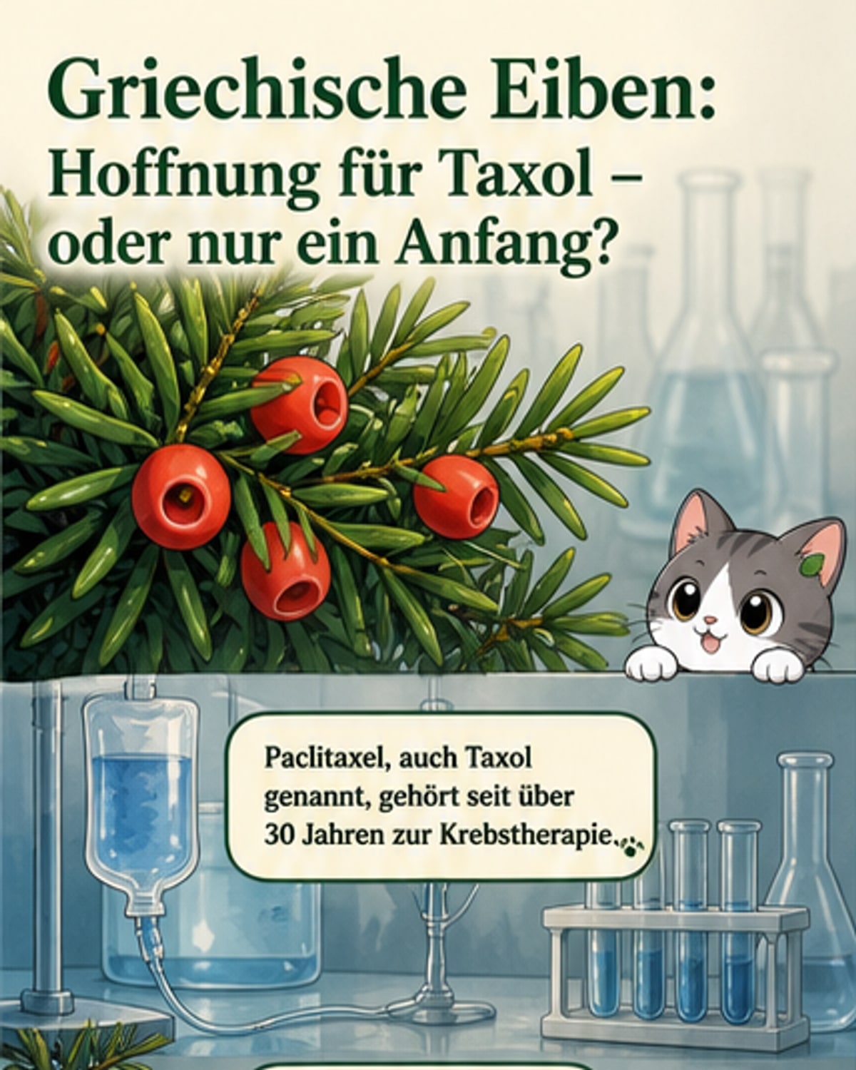 Eiben in Griechenland liefern Hoffnung für Krebsmedizin
