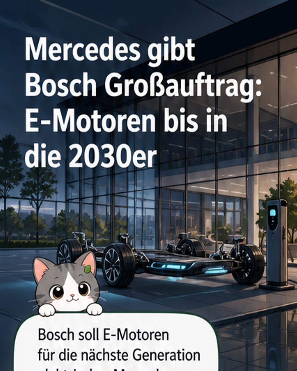 Mercedes gibt Großauftrag für E-Motoren