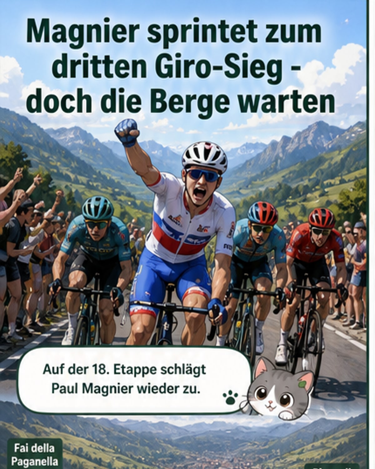 Magnier triumphiert im Sprint