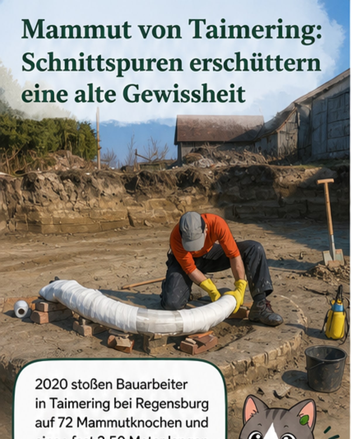Mammutknochen enthüllen Menschheitsgeheimnis