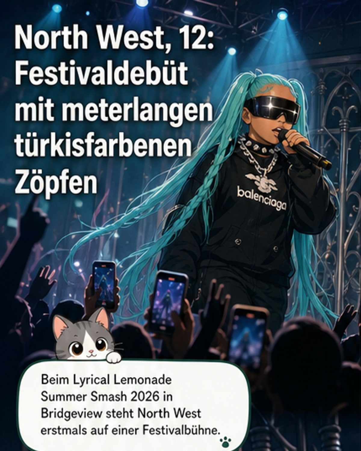 North Wests Festivaldebüt mit 12
