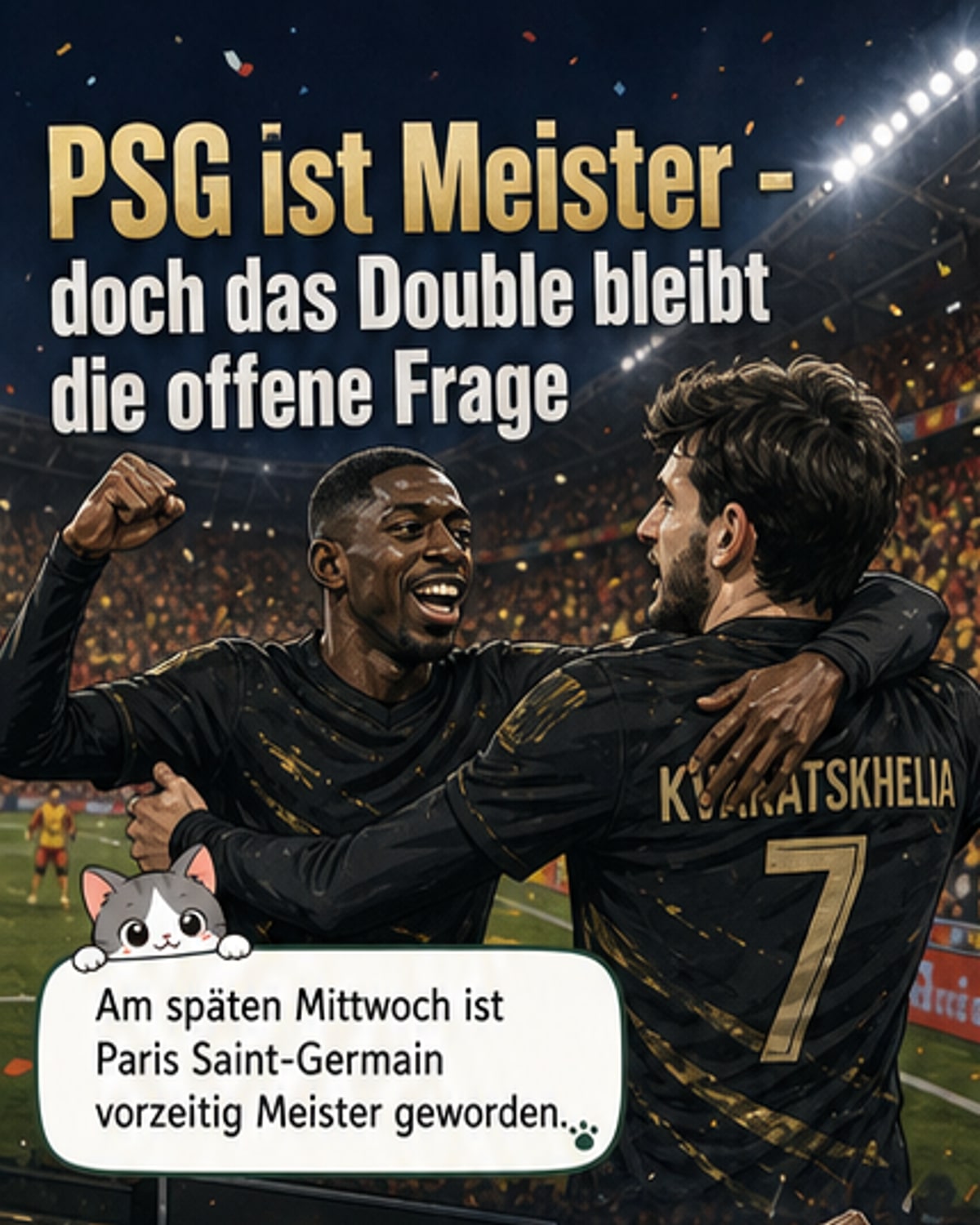 PSG holt 14. Meisterschaft