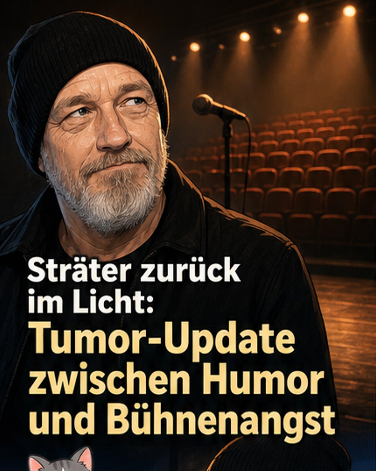 Sträter kehrt nach Tumor-Diagnose auf die Bühne zurück