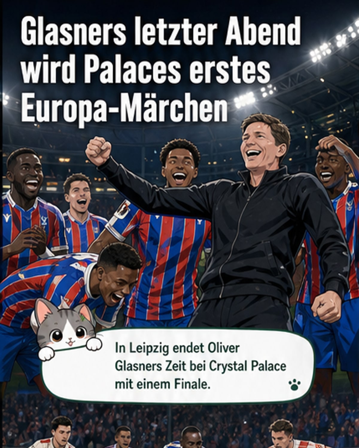 Glasner holt Europacup-Titel mit Palace