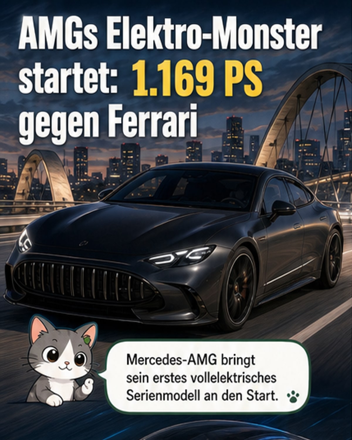 AMG geht elektrisch – und schlägt Ferrari