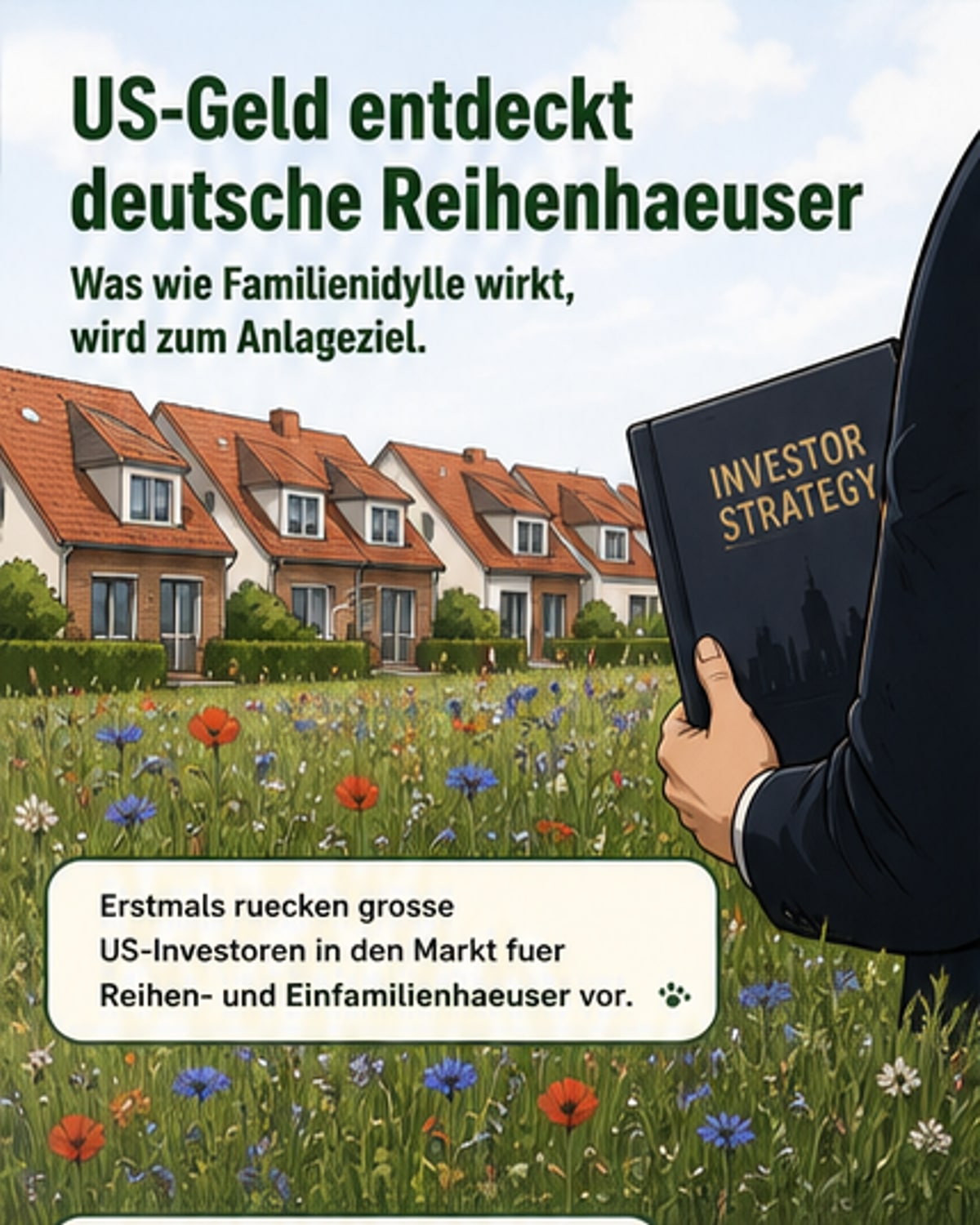 US-Investoren drängen in deutsche Einfamilienhäuser