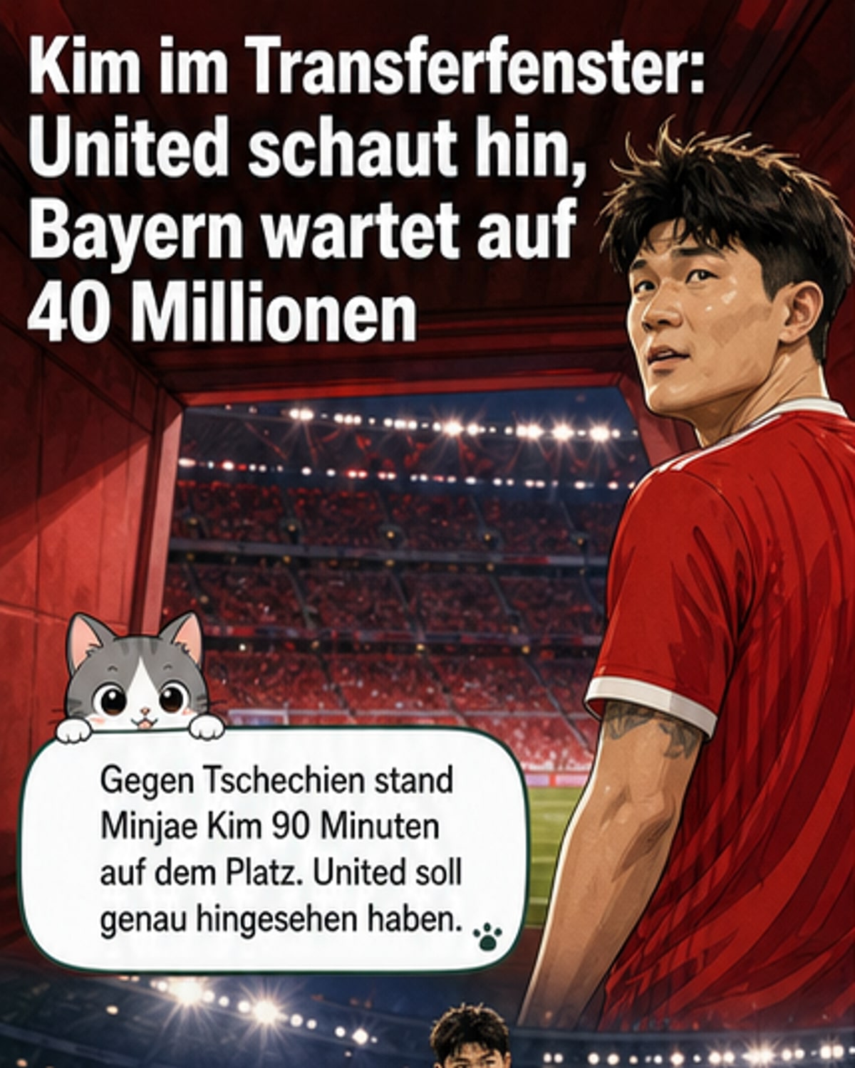 Bayerns Kim im Fokus von ManUnited