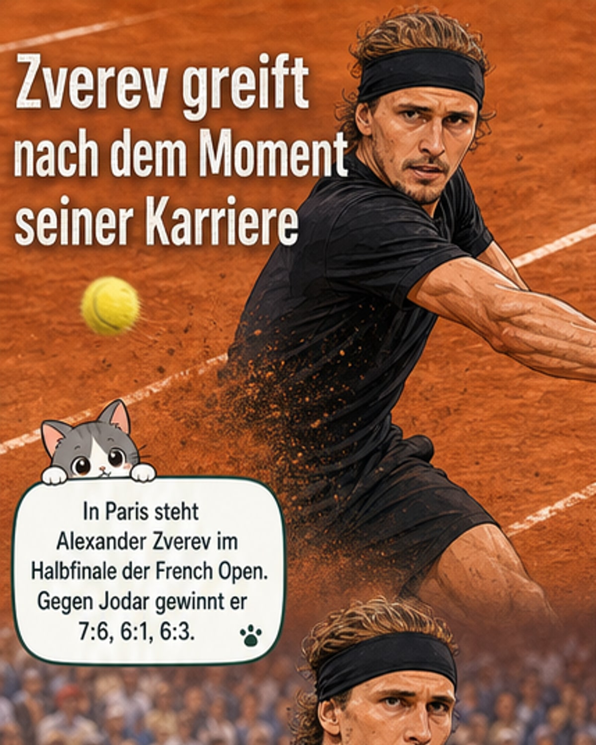 Zverev im Halbfinale – Titel in Reichweite