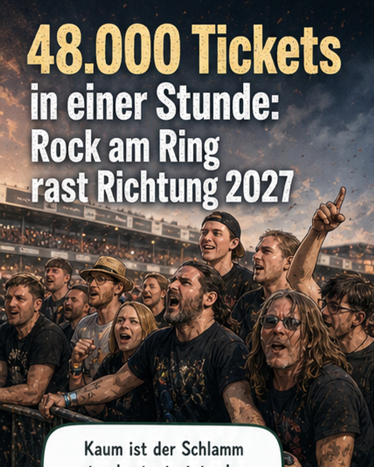 Rock am Ring: Rekordstart für 2027