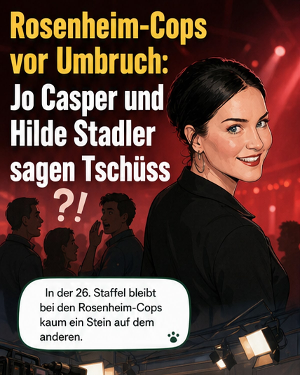 Zwei Stars verlassen die 'Rosenheim-Cops'