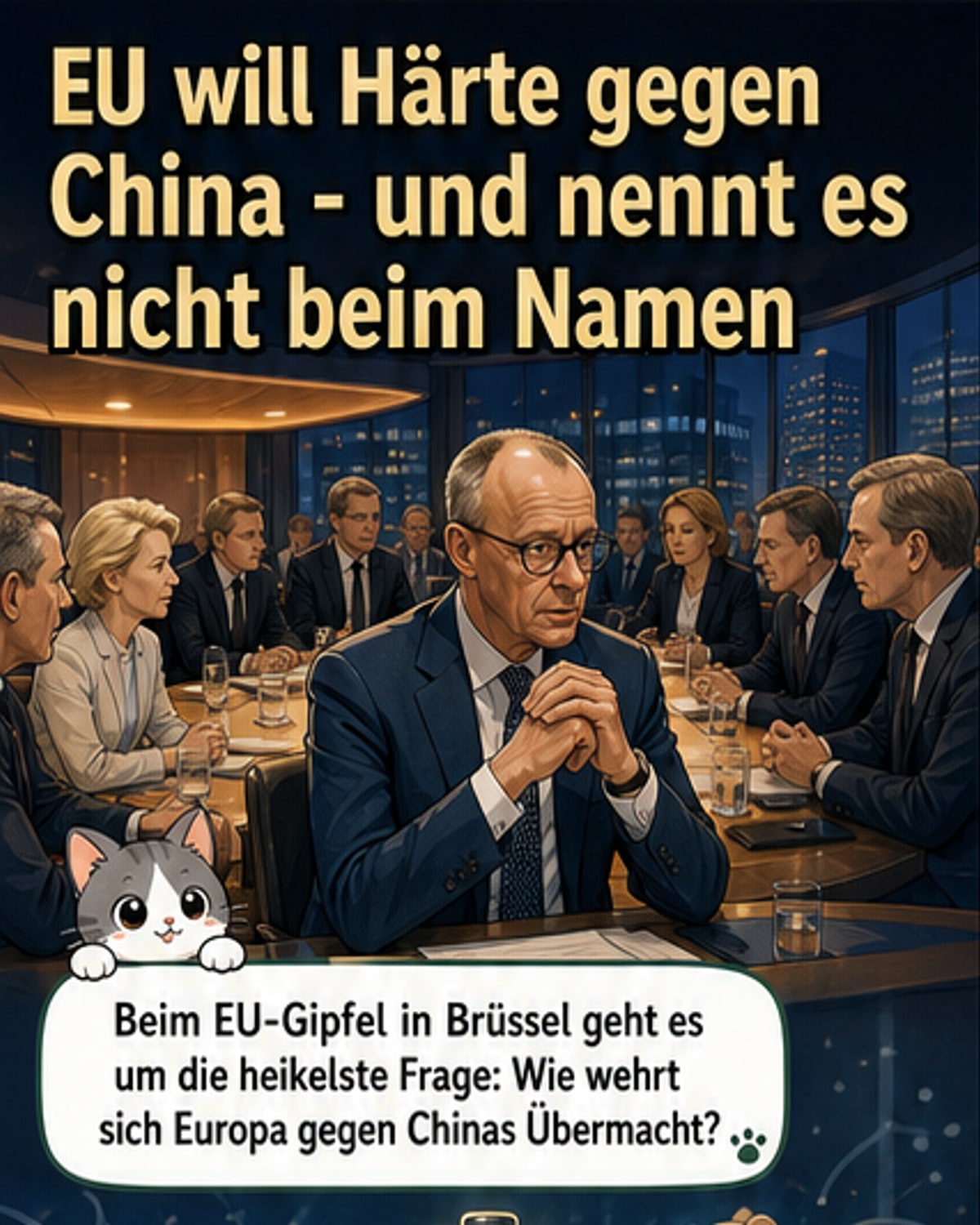 EU-Gipfel: Stärke zeigen, aber leise