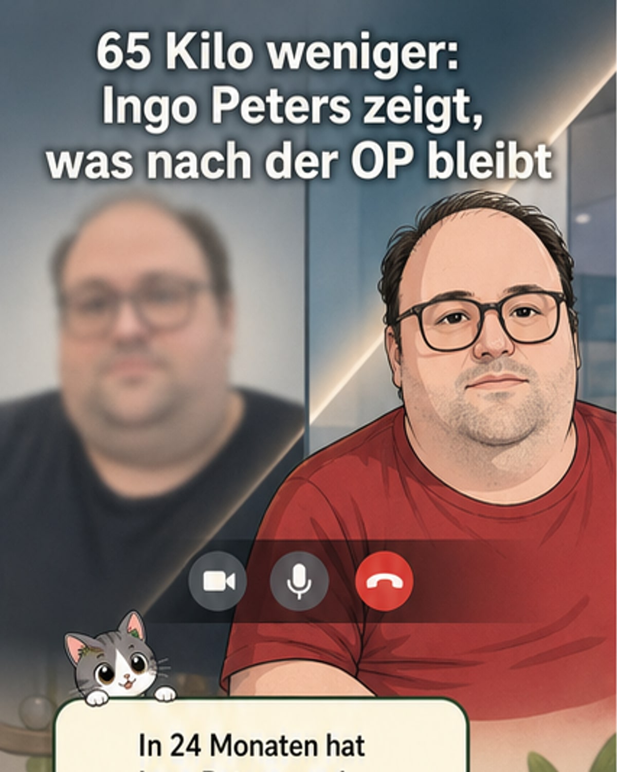 Nach OP: Ingo Peters verliert 65 Kilo