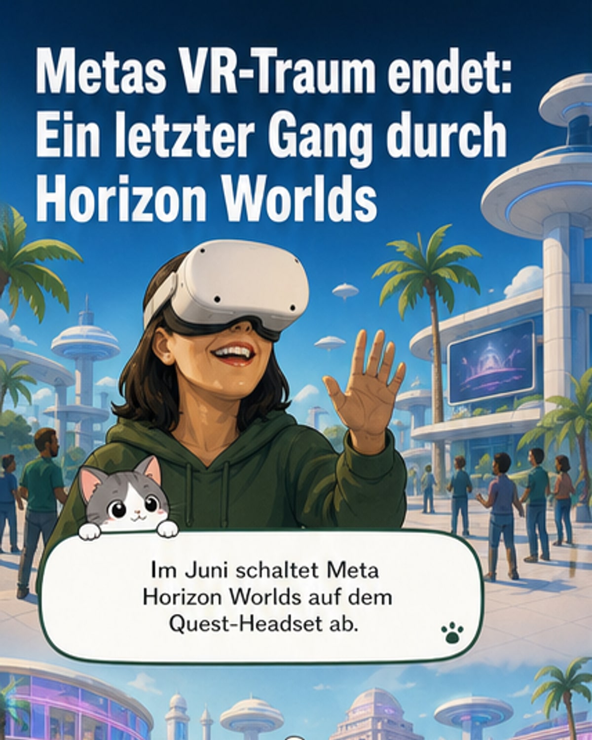 Metaverse-Abschaltung: Ende einer digitalen Utopie