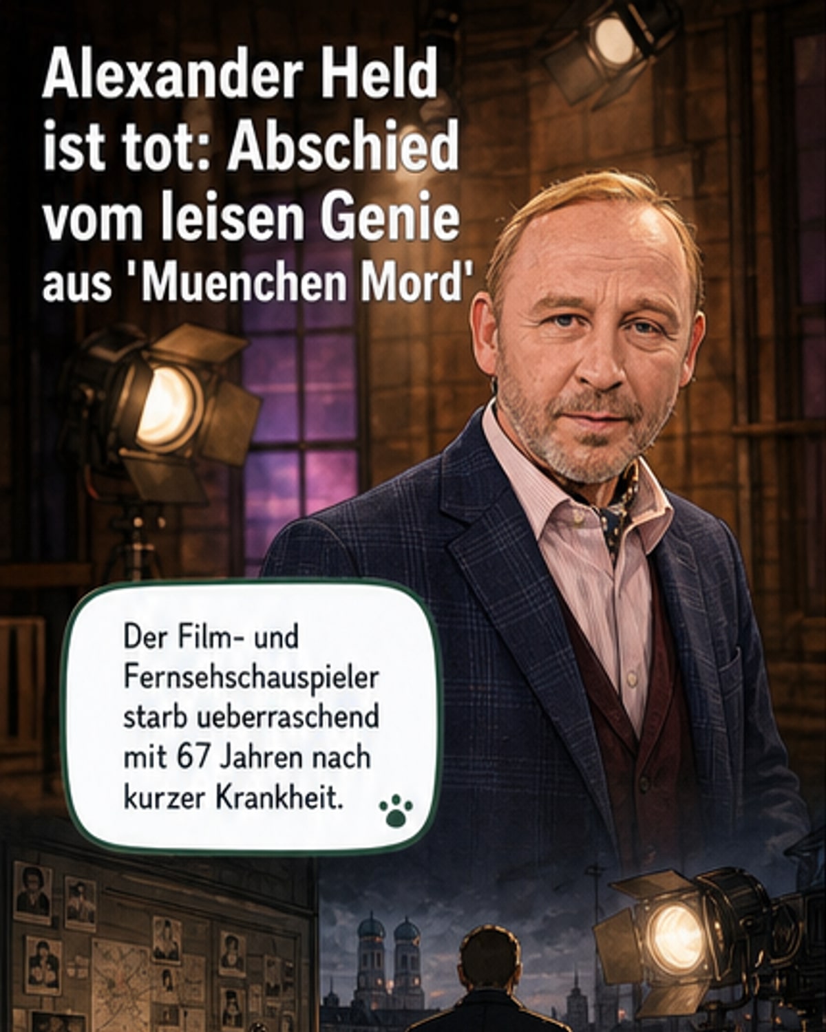 Schauspieler Alexander Held gestorben