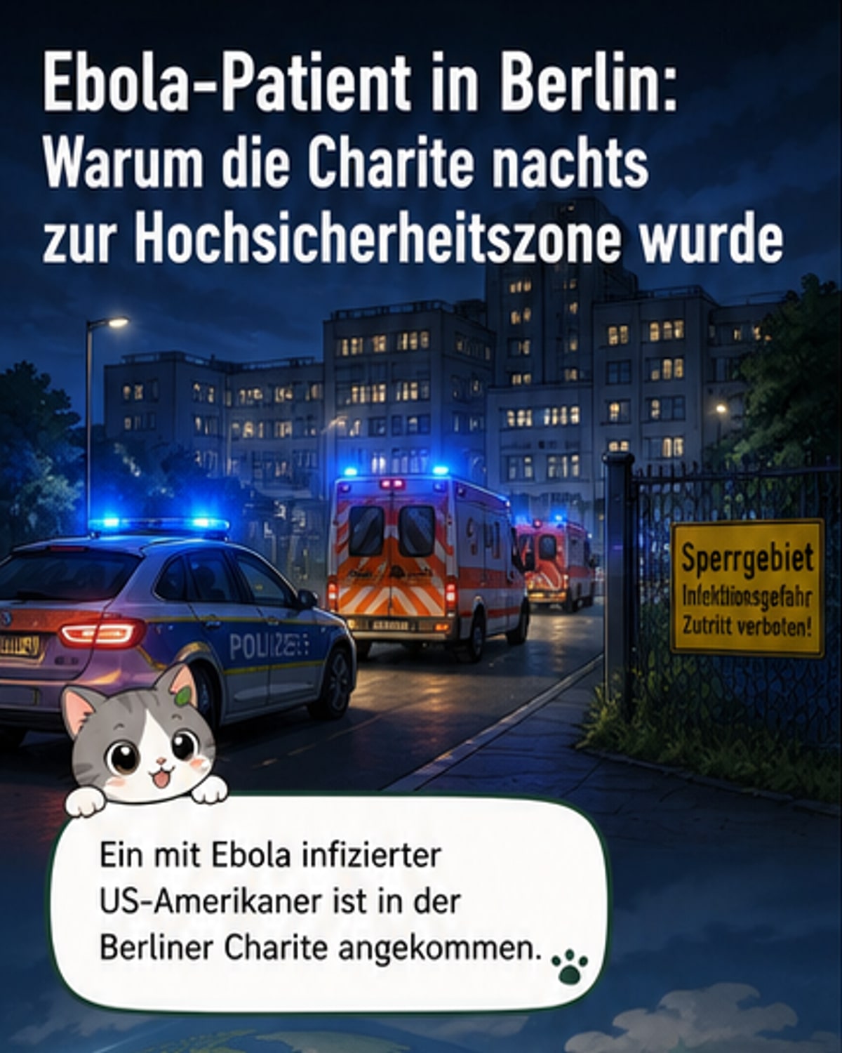 Ebolapatient in Berliner Charité