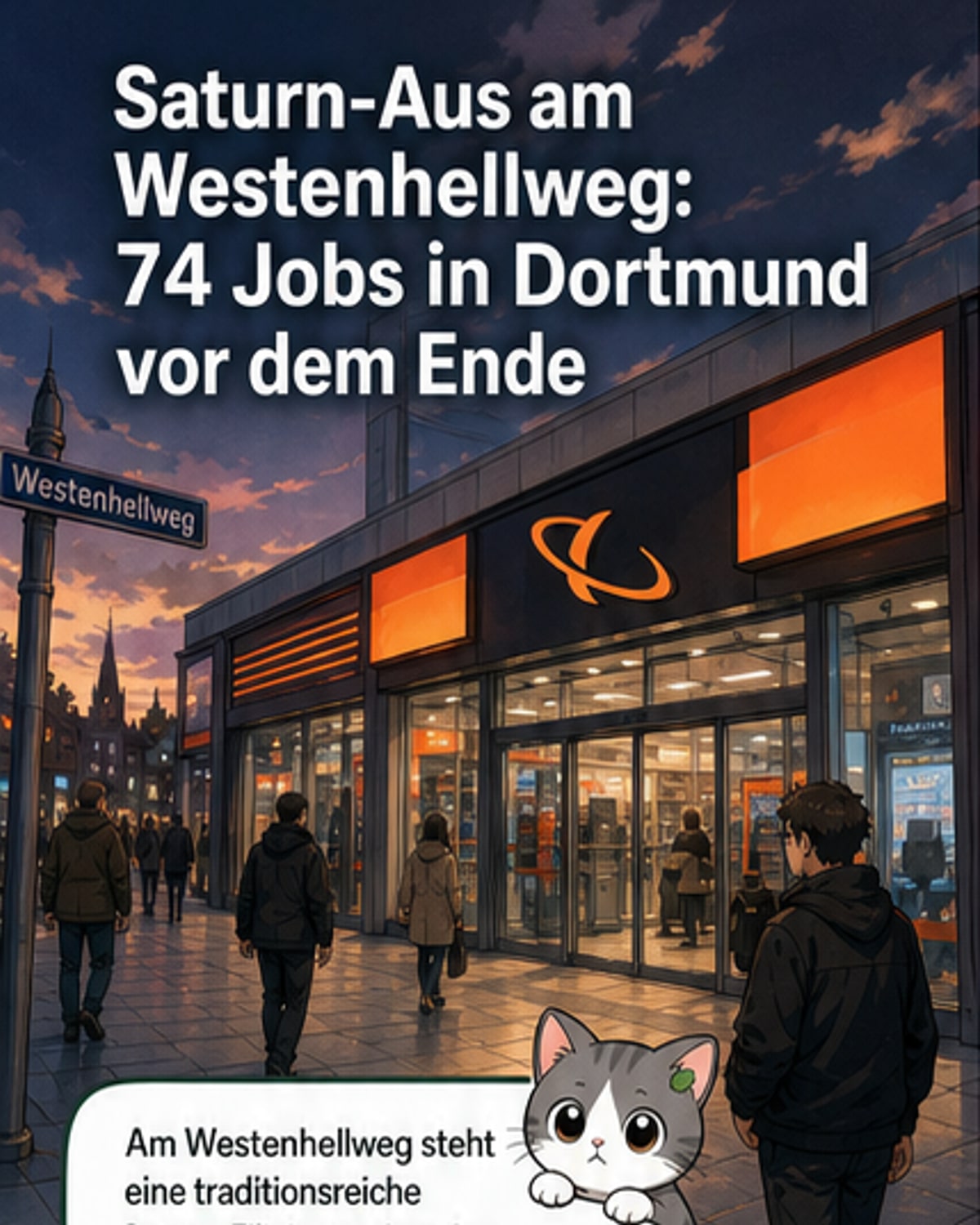 Saturn schließt in Dortmund