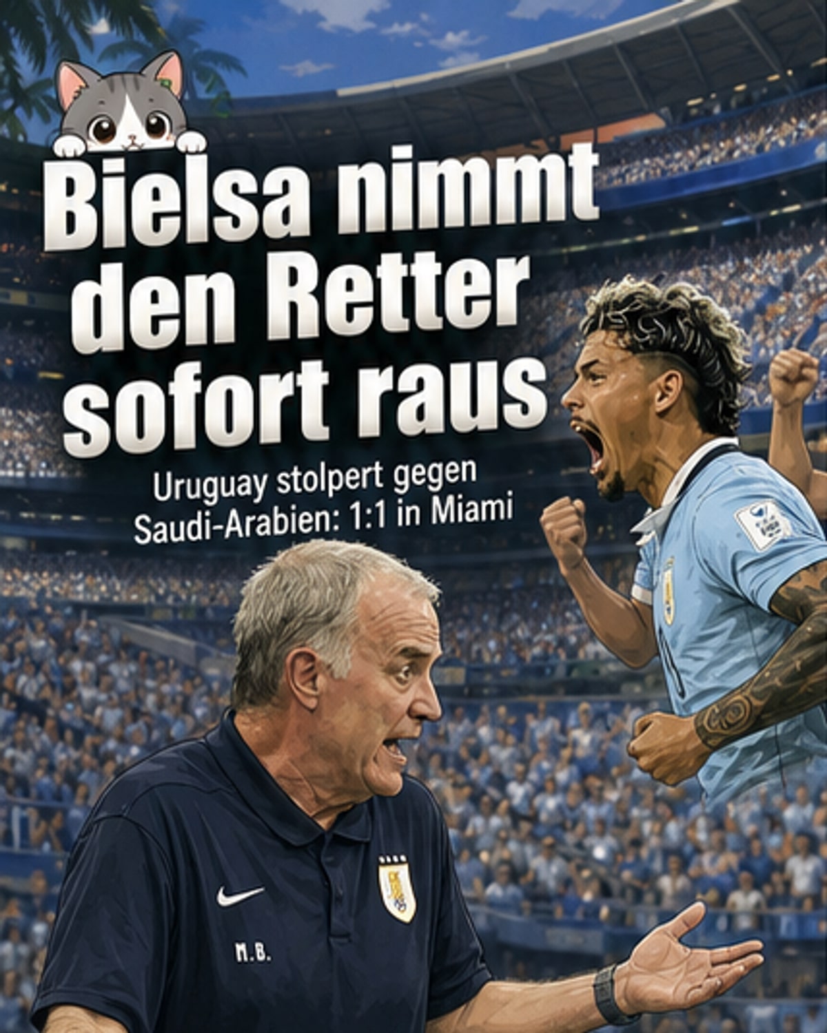 Bielsa wechselt Torschützen direkt aus