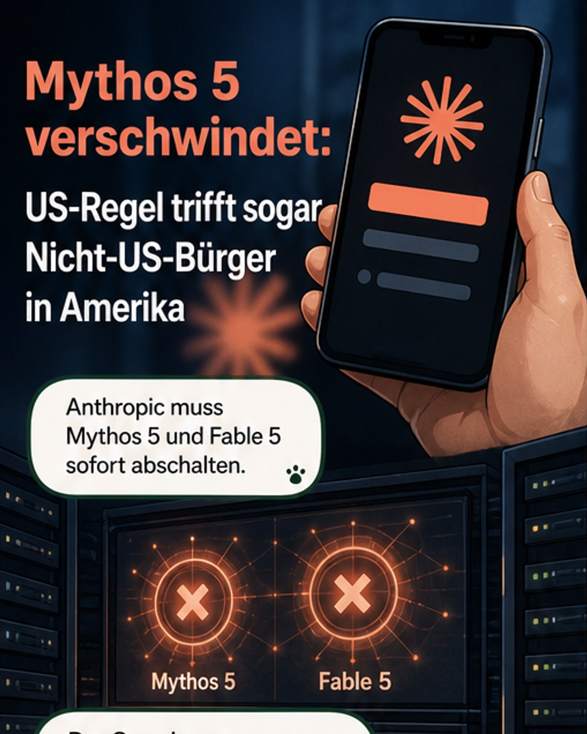 US stoppt KI-Modell »Mythos 5« für Ausländer