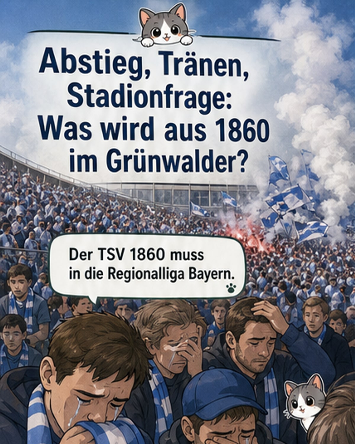 Grünwalder Stadion bleibt blau-weiß?