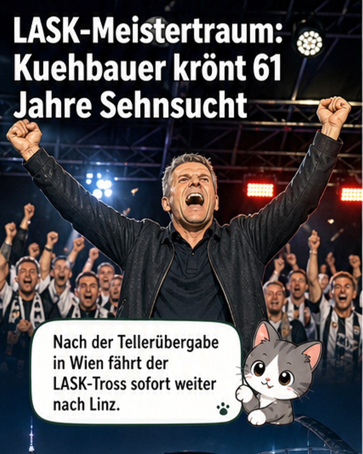 Kühbauer feiert Karrierekrönung