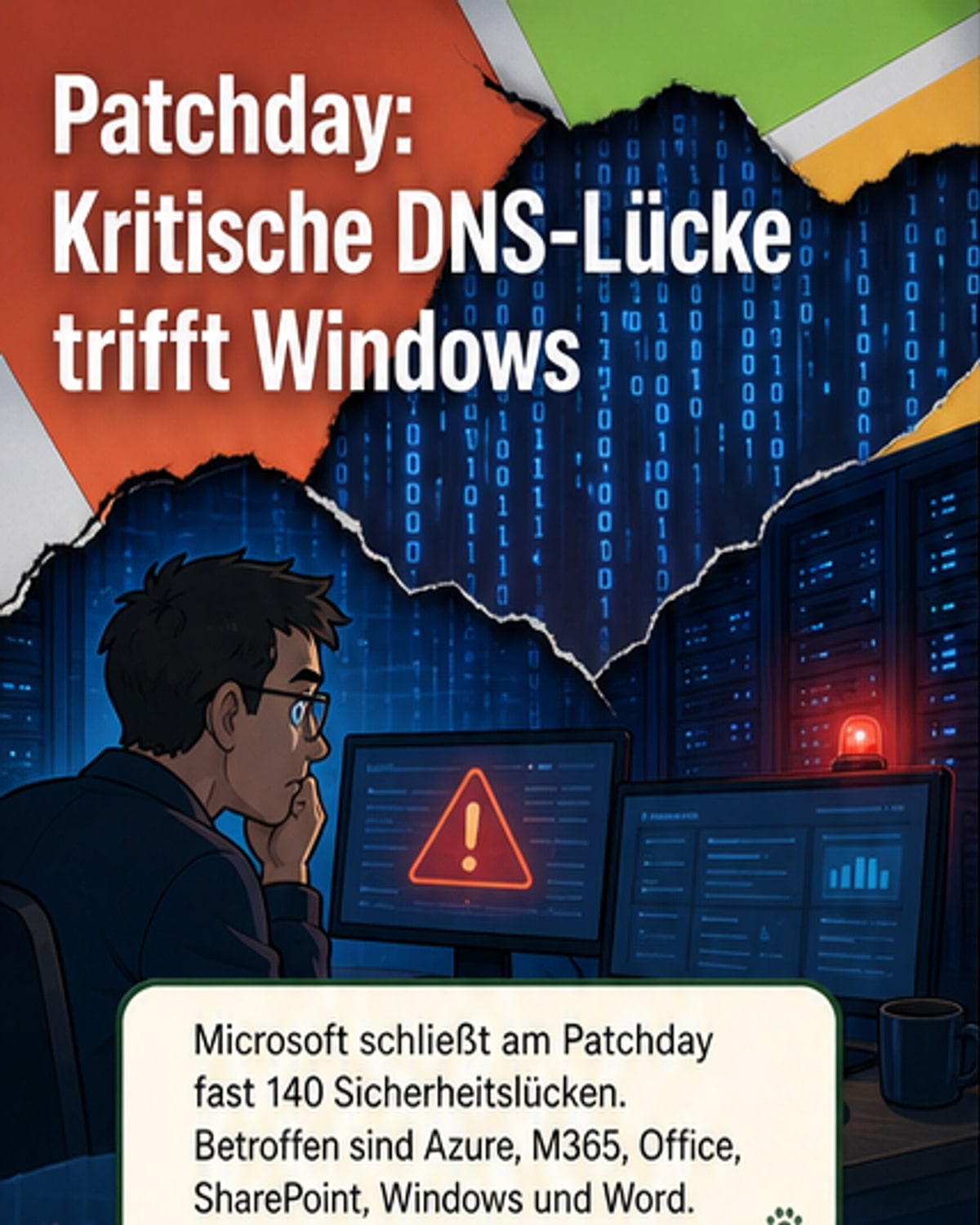 Kritische DNS-Lücke bei Microsoft