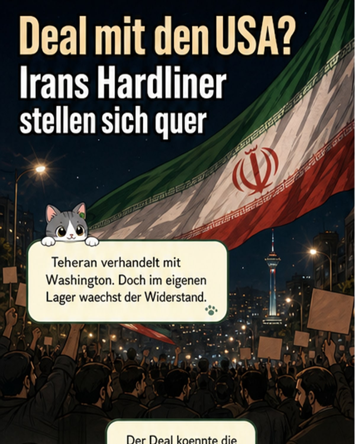 Iran: Hardliner gegen Friedensdeal mit USA