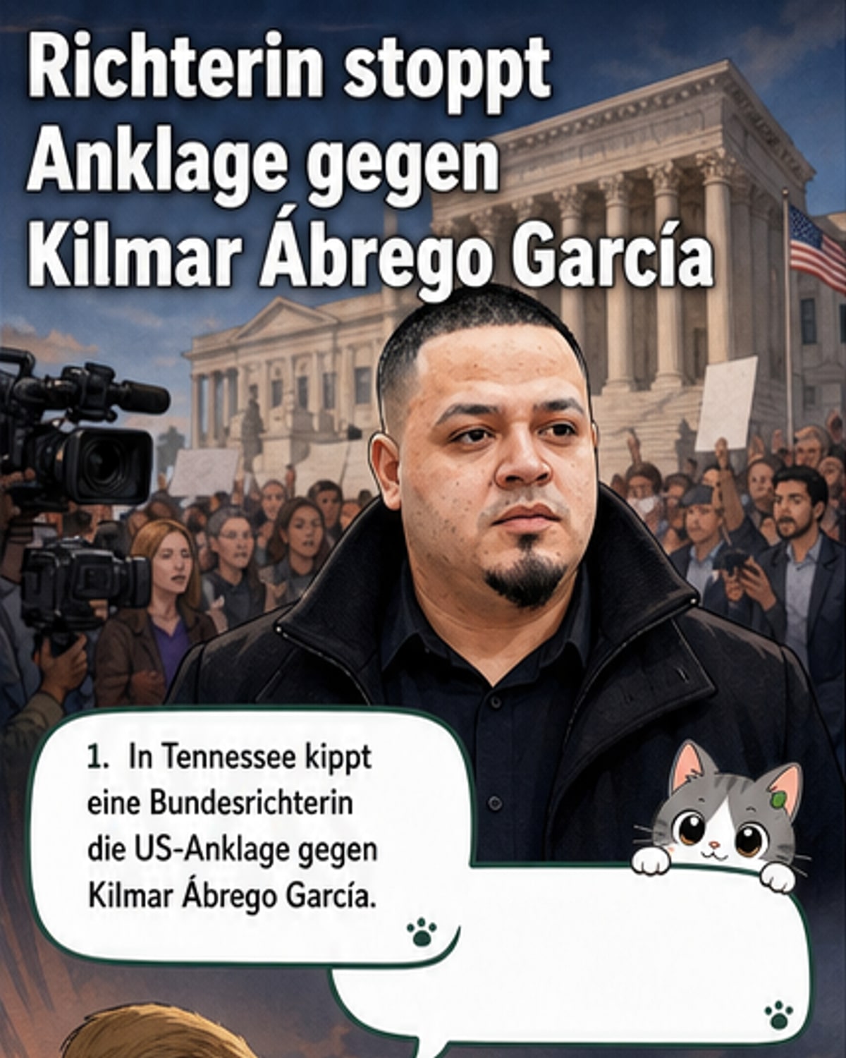 Richterin stoppt Klage gegen Abschiebekritiker