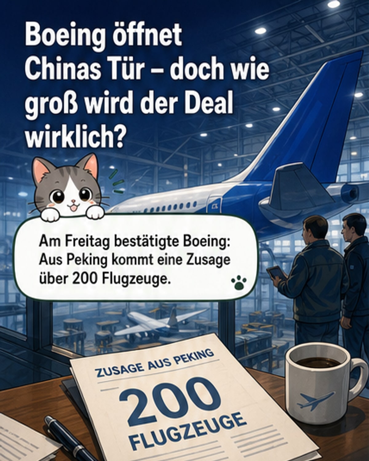 Boeing erhält Großauftrag aus China