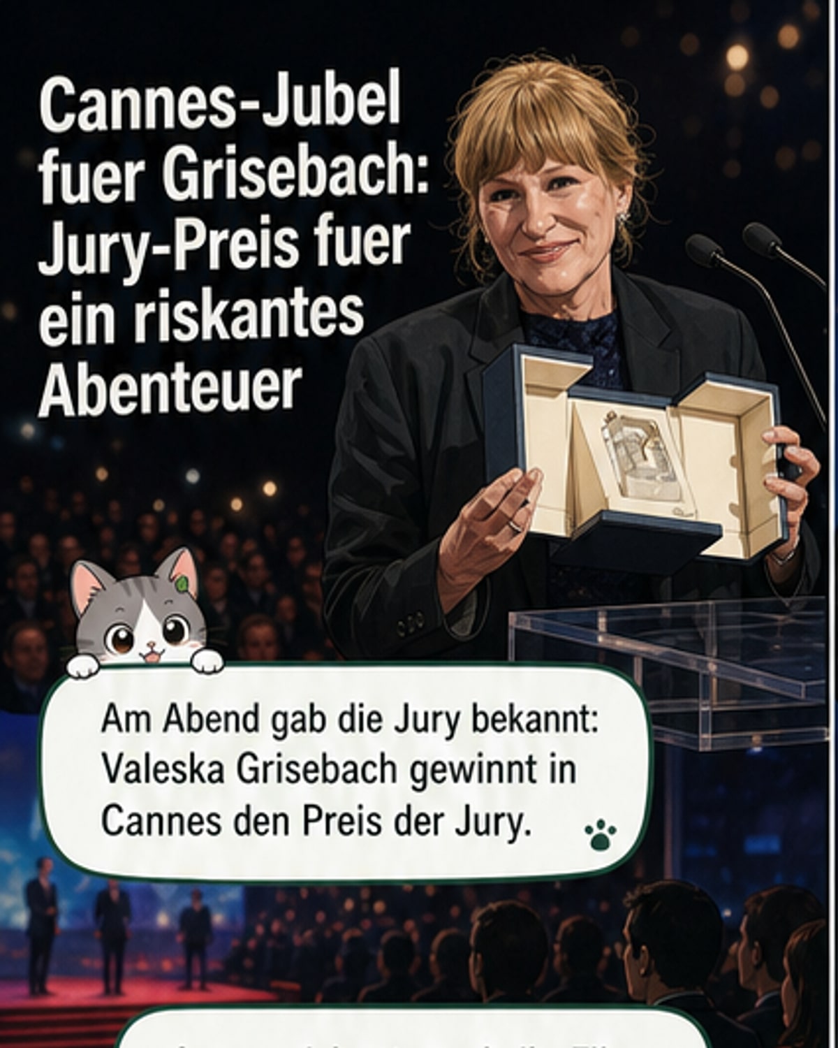 Deutsche Regisseurin gewinnt in Cannes