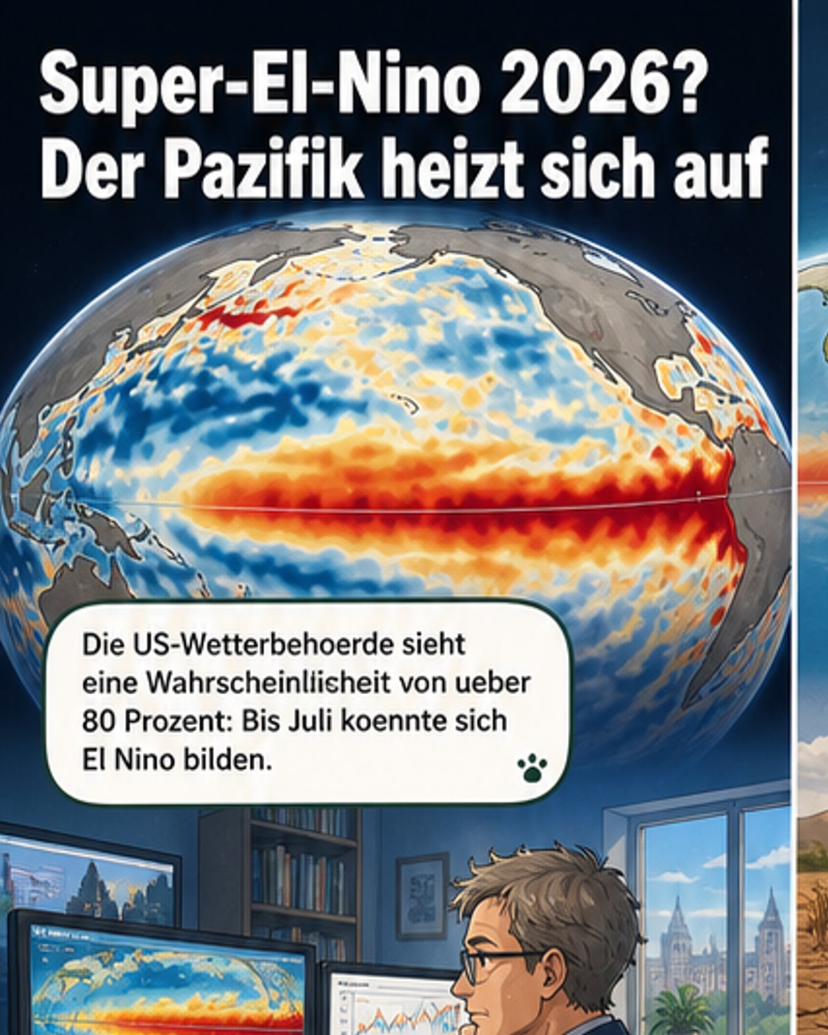 Super-El-Niño droht 2026
