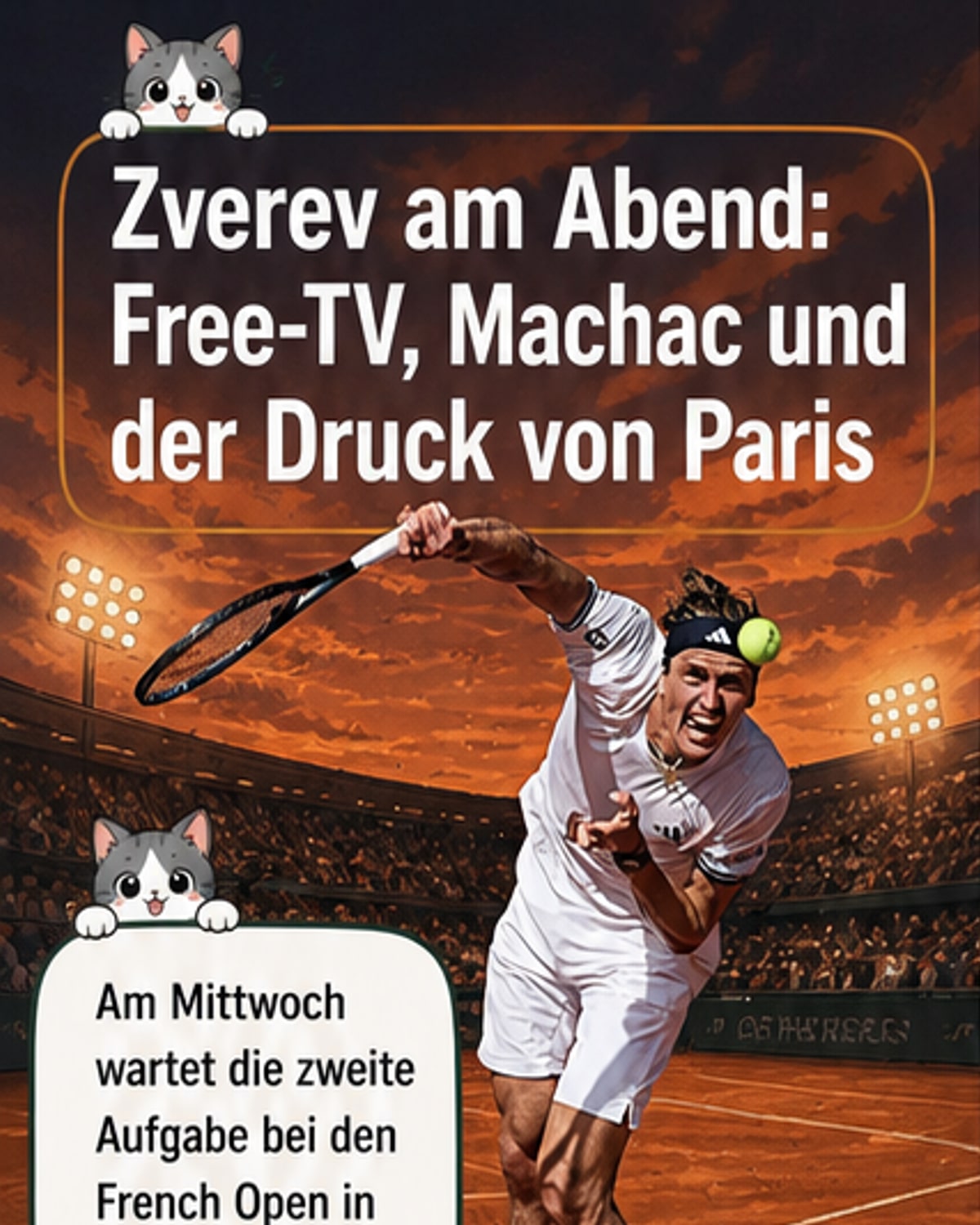 Zverev ins Achtelfinale?