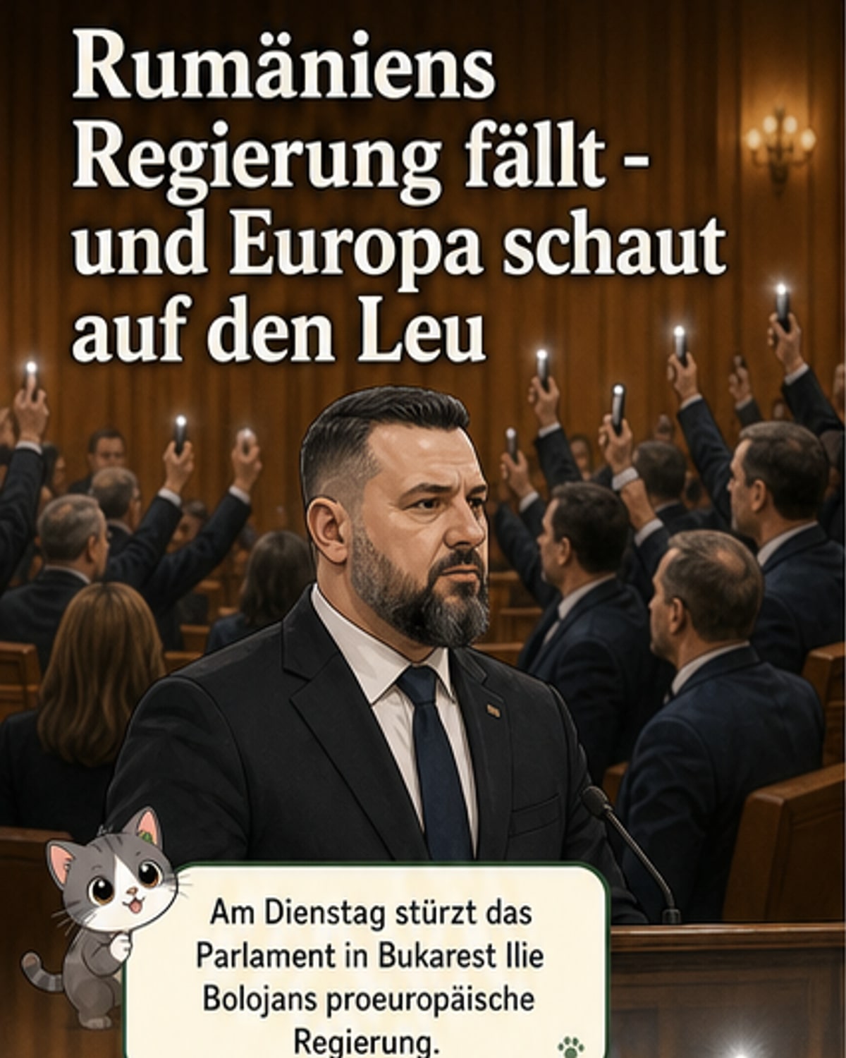 Rumäniens Regierung gestürzt