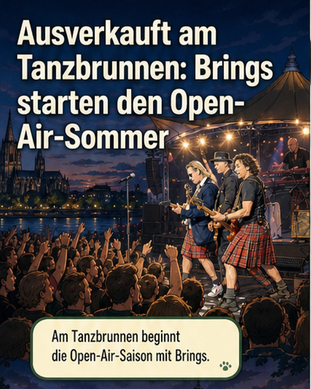 Brings eröffnen die Saison live