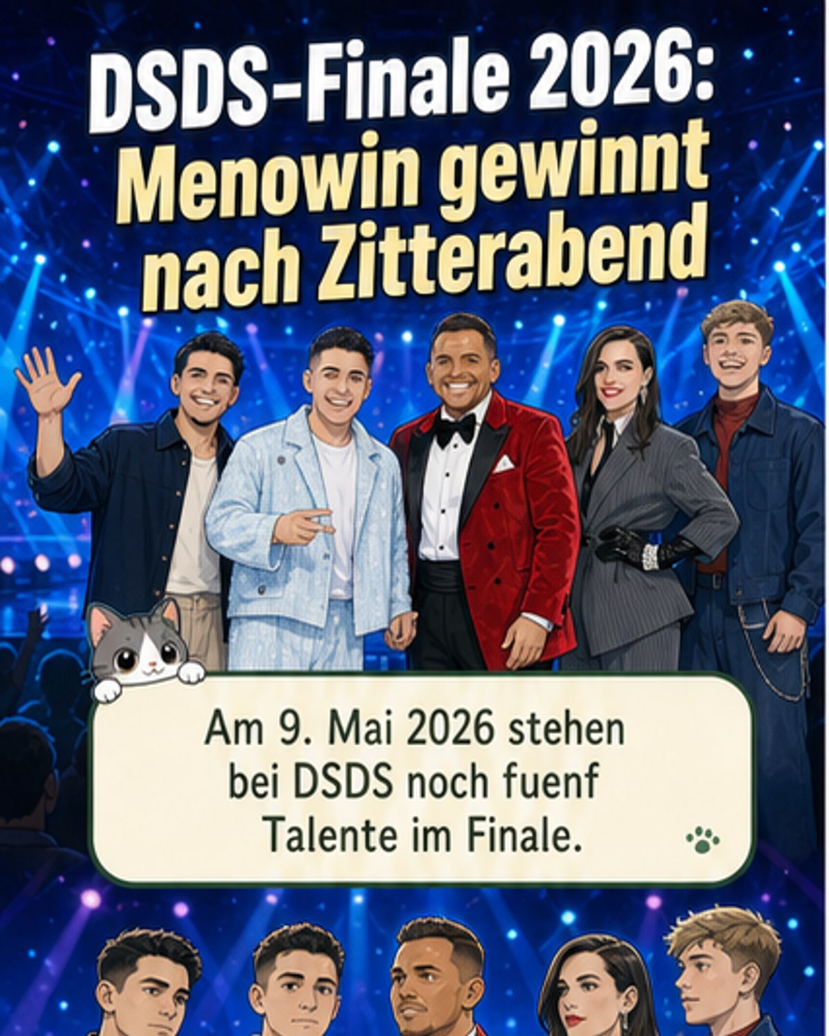 DSDS 2026: Menowin holt den Sieg