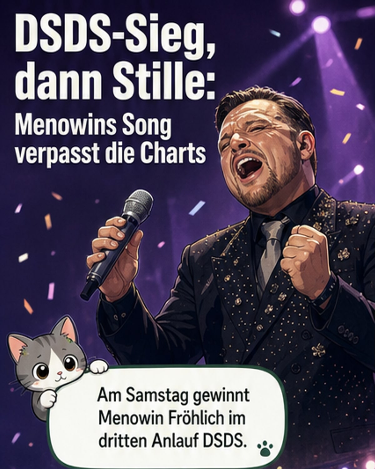 DSDS-Sieg, aber kein Chart-Erfolg